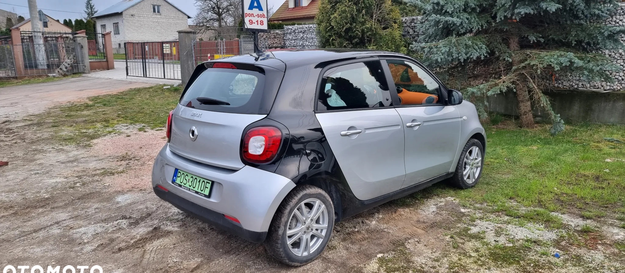 Smart Forfour cena 53000 przebieg: 13600, rok produkcji 2018 z Kwidzyn małe 191